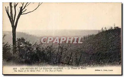 Ansichtskarte AK Militaria La grande guerre 1914 La trouee de Vailly