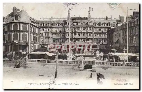 Trouville - L Hotel de Paris - Ansichtskarte AK