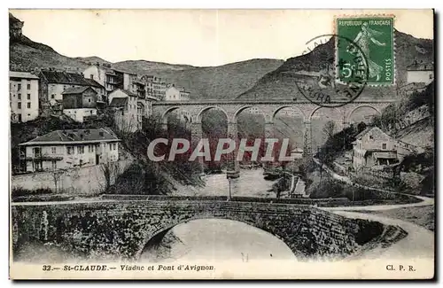 Saint Claude - Viaduc et Pont d Avignon - Ansichtskarte AK