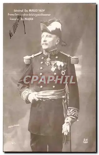 Ansichtskarte AK Militaria Generral de Maud Huy Commandeur de la Legion d honneur