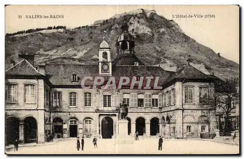 Salins les Bains - Hotel de Ville - Cartes postales