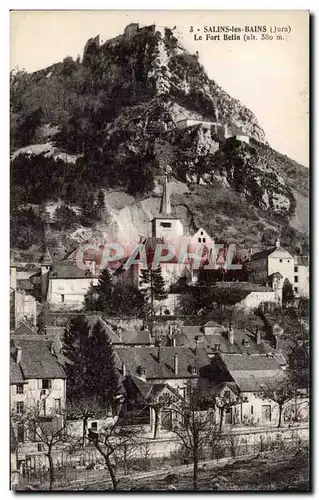 Salins les Bains - Le Fort Belin - Cartes postales