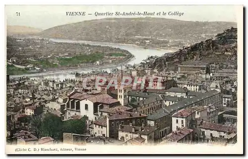 Vienne - Quartier St Andre le Haut et le College - Cartes postales