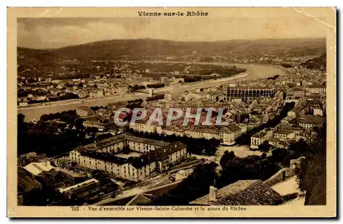 Vienne Sainte Colombe - Cours du Rhone - Cartes postales