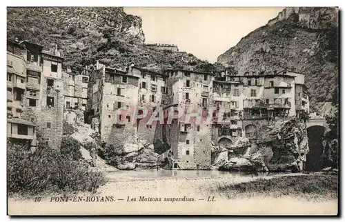 Pont en Royans - Les Maisons Suspendues - Cartes postales