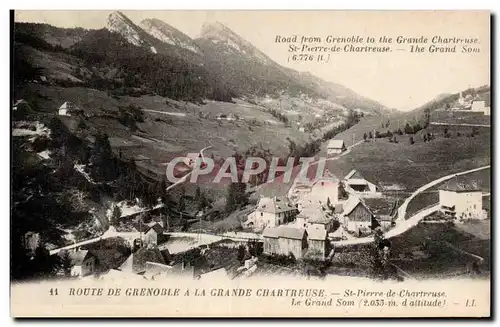 Route de Grenoble a la Grande Chartreuse - Cartes postales