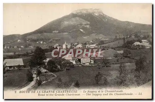 Route de Grenoble a la Grande Chartreuse - Le Sappey - Cartes postales