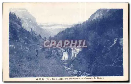 St Pierre d Entremont - Cascade du Guiers - Ansichtskarte AK