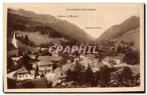 St Pierre d Entremont - Vue Generale - Ansichtskarte AK