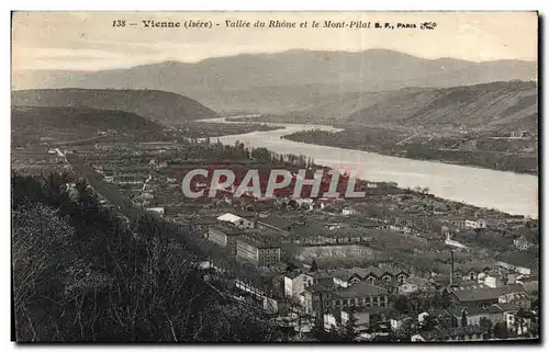 Vienne - Vallee du Rhone et le Mont Pilat - Ansichtskarte AK