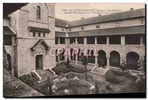 La Cote Saint Andre - La Caserne (ancien seminaire) Premiere cour d entree - Cartes postales