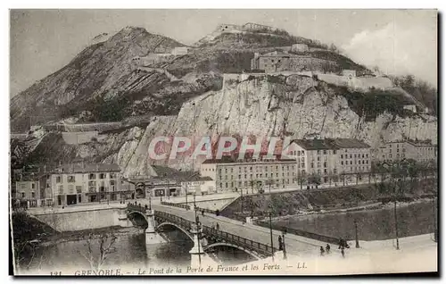 Grenoble - Le Pont de la Porte de France - Cartes postales