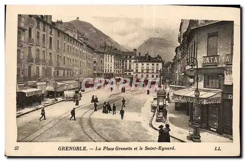 Dauphine - Grenoble - La Place Grenette - Saint Eynard - Cartes postales