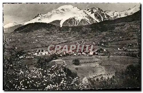 Saint Martin D Uriage en Dauphine - Vue Generale et le Massif de Belledonne - Ansichtskarte AK