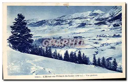 L Hiver au Vilard de Lans - Vue Generale - Cartes postales