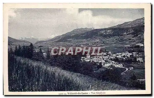 Villard de Lans - Vue Generale - Cartes postales