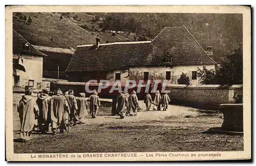 La Monastere de la Grande Chartreuse - Les Peres - Cartes postales