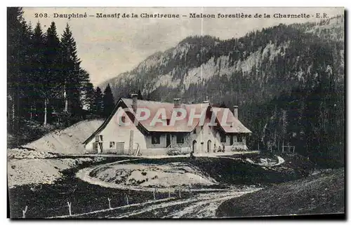 Dauphine - Massif de la Chartreuse - Maison forestiere de la Charmette - Ansichtskarte AK