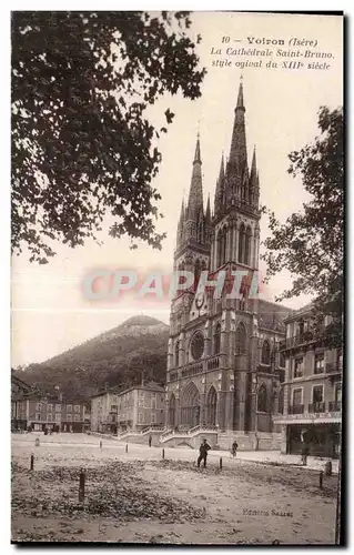 Voiron - La Cathedrale Saint Bruno - Ansichtskarte AK