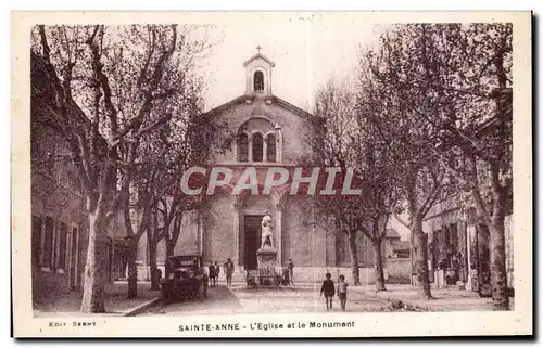 Sainte Anne - Eglise et le Monument - Ansichtskarte AK