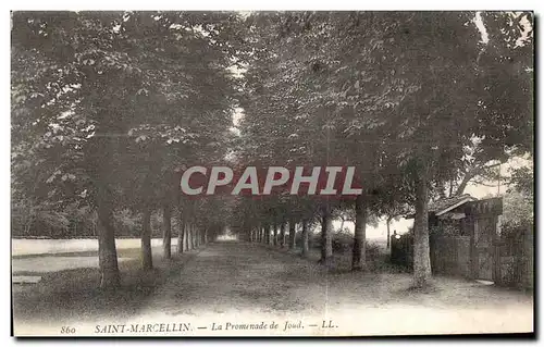 Saint Marcellin - La Promenade de Joud CAFE - Cartes postales