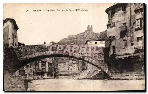 Vienne - Le Vieux Pont sur la Gere - Ansichtskarte AK