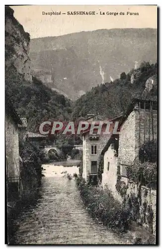 Dauphine - Sassenage - La Gorge du Furon - Ansichtskarte AK