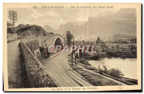 Pont de Claix - Vue d Ensemble des Deux Ponts - Cartes postales