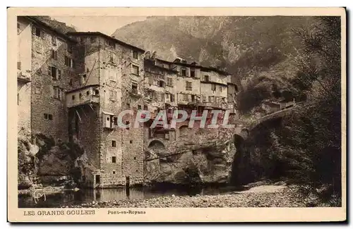 Grands Goulets - Pont en Royans - Ansichtskarte AK