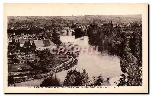 Argenton - Vue des Bords de la Creuse - Cartes postales