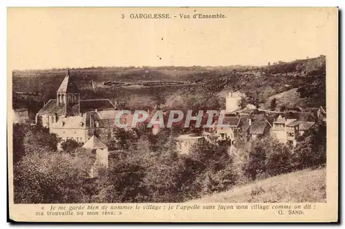 Gargilesse - Vue d Ensemble - Cartes postales