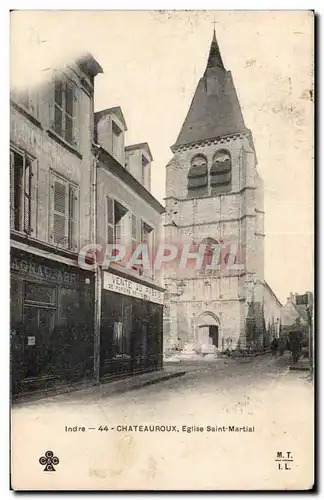 Chateauroux - Eglise Saint Martial - Cartes postales