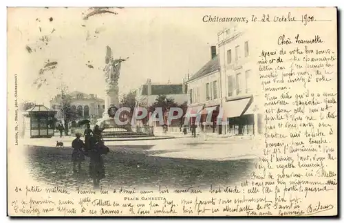 Chateauroux - La Place - Cartes postales