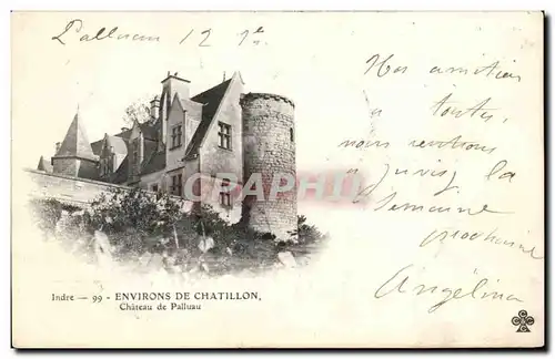 Environs de Chatillon - Chateau de Palluau - Cartes postales