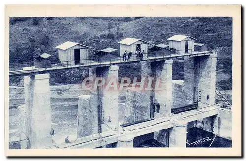 Eguzon - Le Barrage - Les Vannes - Ansichtskarte AK