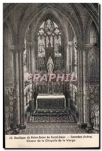 Issoudun - Basilique de Notre Dame du Sacre Coeur - Ansichtskarte AK