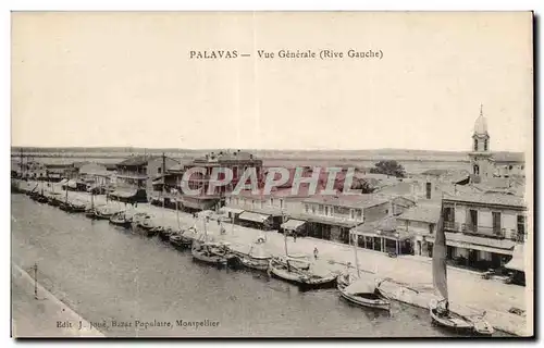 Palavas - Vue Generale - Cartes postales