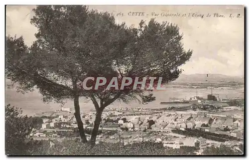 Sete - Cette - Vue Generale - Cartes postales