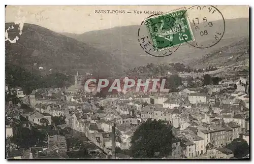 Saint Pons - Vue Generale - Cartes postales