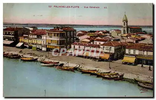 Palavas les Flots - Vue Generale - Cartes postales