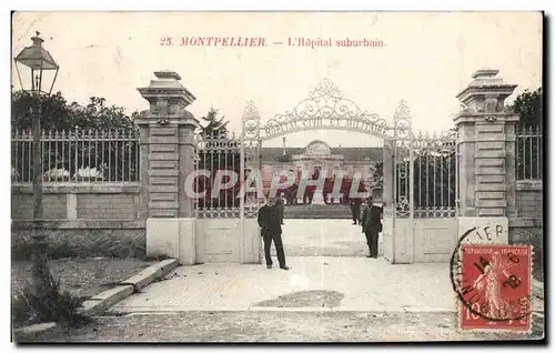 Cartes postales Montpellier Hopital suburbain