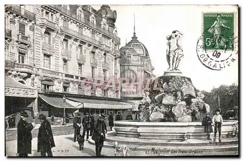 Cartes postales Montpellier Les Trois Graces