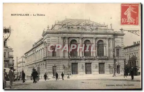 Cartes postales Montpellier Le theatre