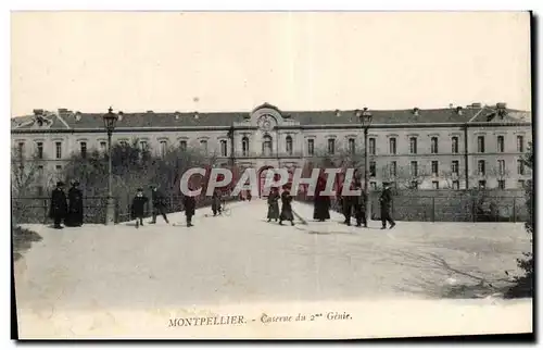 Cartes postales Montpellier Caserne du 2eme genie