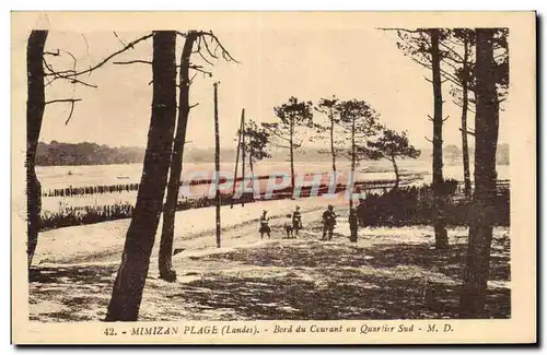 Ansichtskarte AK Mimizan Plage Bord du couvent au quartier sud