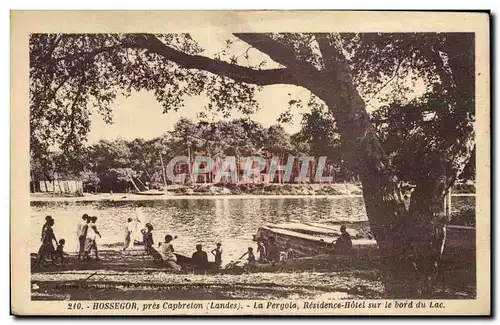 Cartes postales Hossegor pres Capbreton la Pergola Residence Hotel sur le bord du lac