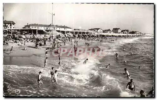 Capbreton - La Plage et l Etablissement de Bains - Ansichtskarte AK