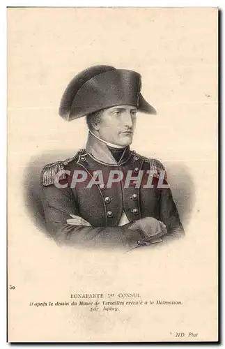 Ansichtskarte AK Fantaisie Bonaparte Napoleon 1er consul