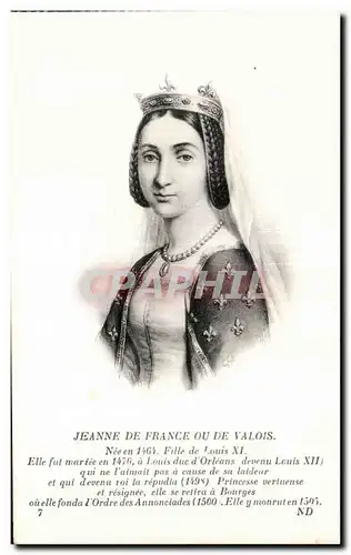 Familles Royales - Royal family - Jean de France ou de Valois - Cartes postales