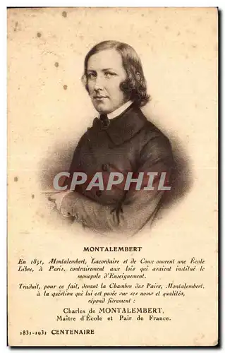 Montalembert - Cartes postales Ecole Libre a Paris